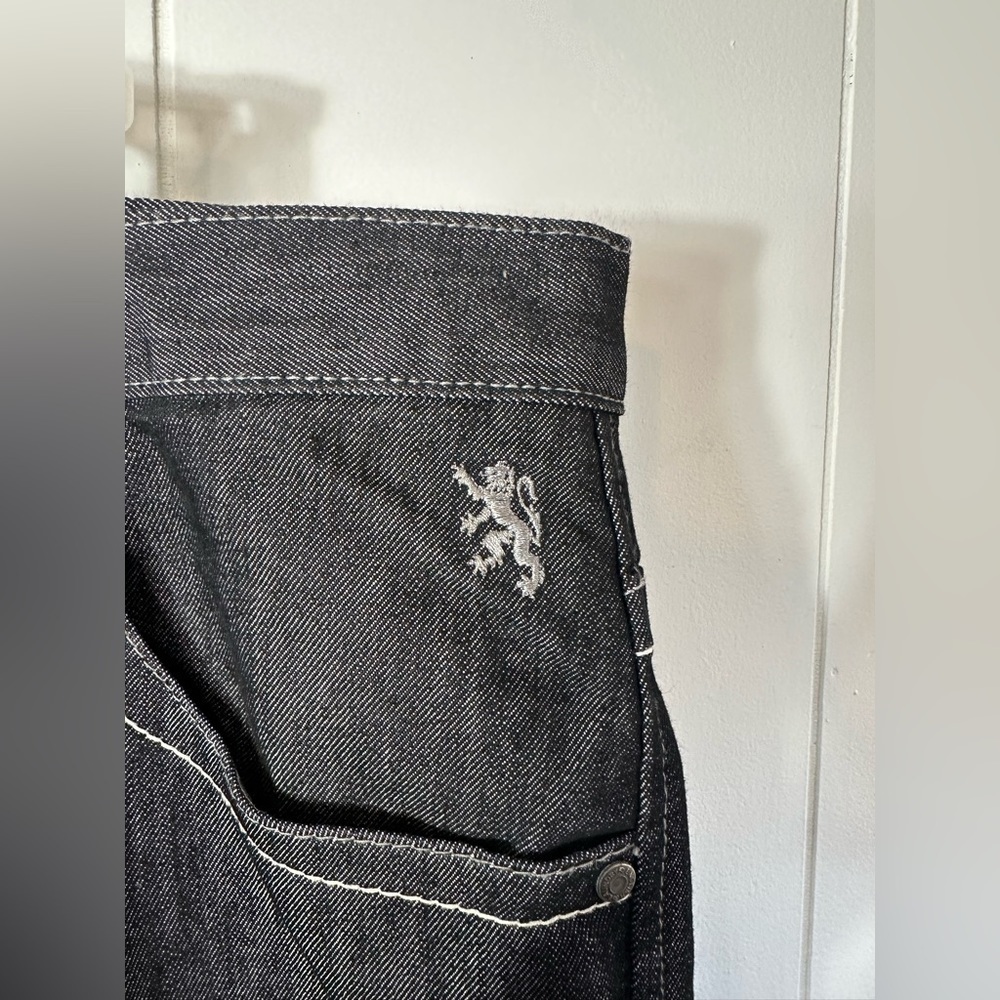 Lion’s Crest/English Laundry Men’s Straight Leg Dark Denim Jeans Size 44 x 30 - Picture 5 of 10